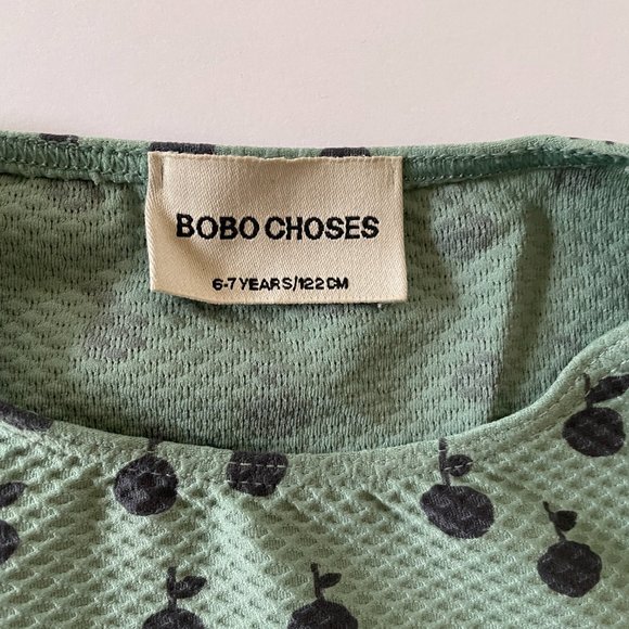 Bobo Choses apple print rashguard, age 6-7Y, recycled material, UV protection - Picture 2 of 6